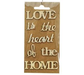 Nápisy drevo nalepovacie