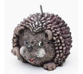 Figurka ježko 16x10,5 hnedý