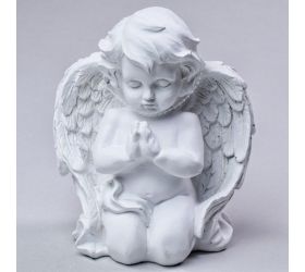 Anjel polyres.biely 16cm