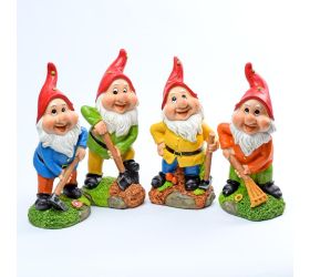 Trpaslík polyresin mix f 11x10x25cm