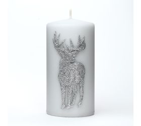 Jeleň val.7x14 sivý