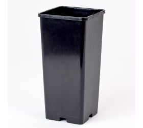 Kontajner 10,5x10,5x21,5cm 1,7l čierny