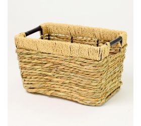 419fl/s koš slama natur 28x19x17cm