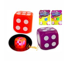 Kocka jumbo 3,6cm svieti
