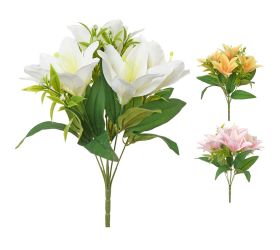 Kytica ľalia starg., drob.kvety mix/3f 33cm