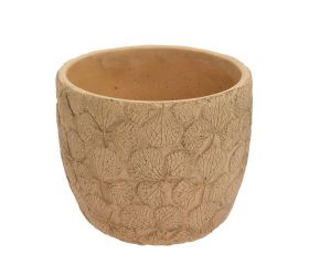 Obal kvety keramika 17*17*14.8 hnedý
