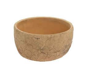 Obal kvety keramika 13.8*13.8*12.8 béžový