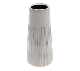 Obal váza keramika 12.5*12.5*27.5 biely