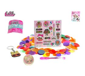 Lol suprise sada , nálepky,kľúčenka,hopík,pero,náramok