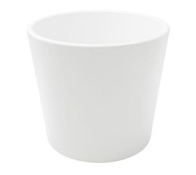 Obal keramika v22cm/pr.24cm biely