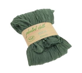 Látka plis 90cmx3m tm zelená 4858 73