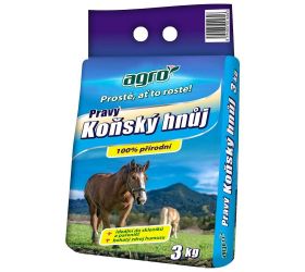 Konský hnoj  3kg agro/240/
