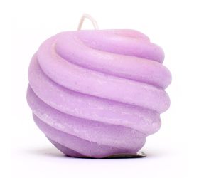 Guľa twister bledfialová- 7cm