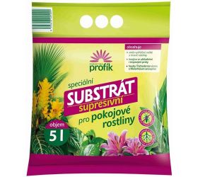 Profík - substrát supresívny pre izbové rastliny  5l /180/