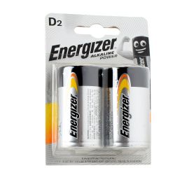 Baterky alk. energizer power veľký monočl. d2 lr20/2 /12/