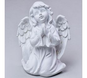Anjel modliaci biely 14cm