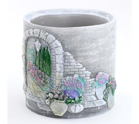 Magic garden lamp.100 sivý