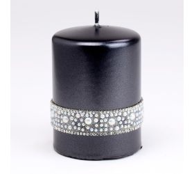 Crystal opal val.7x10 čierny