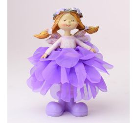 Víla fialová  9,5x6x14cm