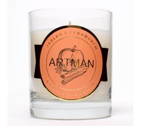 Rustic winter voň.v skle biely 550gr