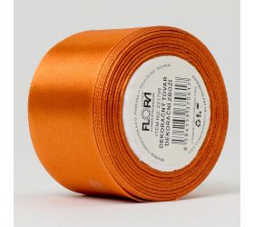 Stuha saten oranž. 38mm 10m