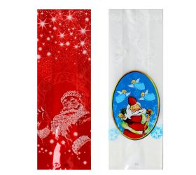 Sáčok mikuláš celofán 12x35cm mix 2