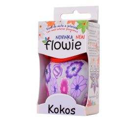 Pevnácenavôňa do auta flowie kokos
