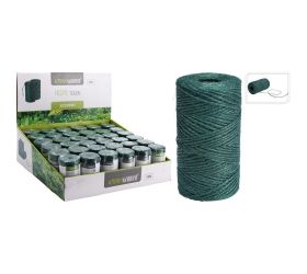 Lano jutové 100m zelené cy8900650