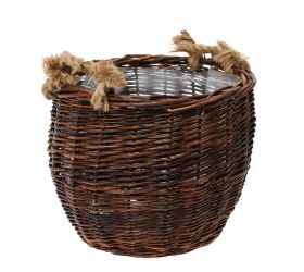 Kôš prútie s ušami malý 21x21x22 cm
