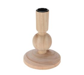 Svietnik drevo na konic sviečku 13cm//ash514300
