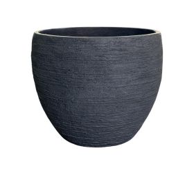 J148 kvetináč + miska faith krémová 37x30,3cm l