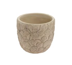 Obal kvety keramika 12.8*12.8*11.3 béžový
