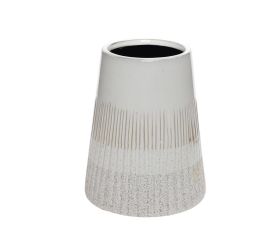 Obal váza keramika 13.5*13.5*16.5 biely