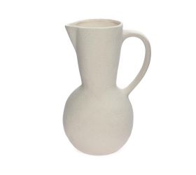 Váza džbán keramika 17,2x12,7x25,2cm krém