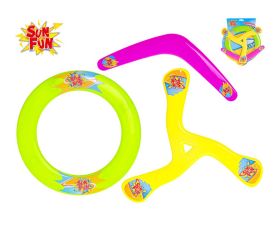 Frisbee sun fun, set 3ks na karte