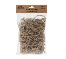 Sieťpodpora/prekrytie juta 1,8x1,8m/oko 14x14cm/