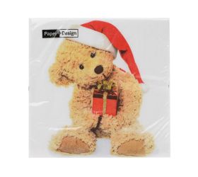 196127 servítkyvian srdce 33x33cm/196127