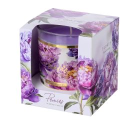 Voň.v skle flores fialovy 9x8cm