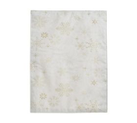 Prestieranie vločky krémovo-zlaté 30x40cm