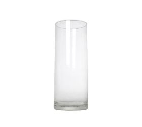 Váza valec sklo trans.c/v  t/c /cil-v300-d120 30x12cm