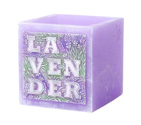 Lavender.time lamp. kvád. 110x105 fialova