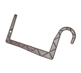 Držiak universal dlhší 15cm trubka hnedý