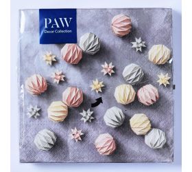 Sdl019000 servítky 33x33cm/20ks/3vrst. modern christ.