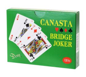 Karty canasta papier