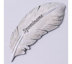 Pierko spomíname 16,8x6,8x2cm polyres super cena