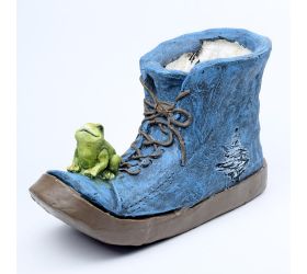 Obal topánka modrá mgo 36,5x16,5x23cm