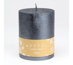 Rustic metalic val.9x11,5 čierny