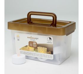 Sviečka čajová led s/24ks s časovačom