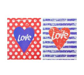 Darčeková taška m 32x26x12cm love