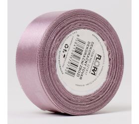 Stuha satén staroružová 25mm 15m